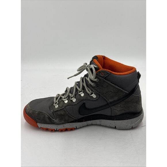 Size 10 - Poler x Nike Dunk OMS High Dark Grey Orange main image 6